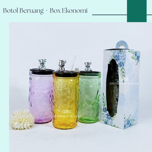 Botol Beruang Box Asli (80pcs)