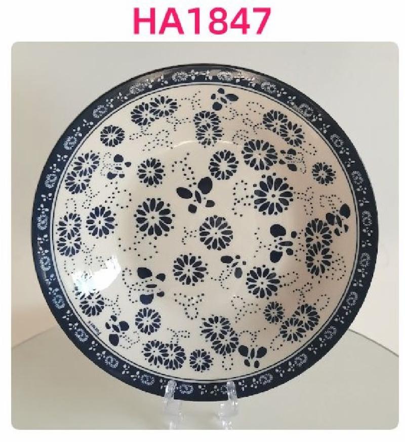 Piring Keramik 9.2"in HA 1847 (48pcs)