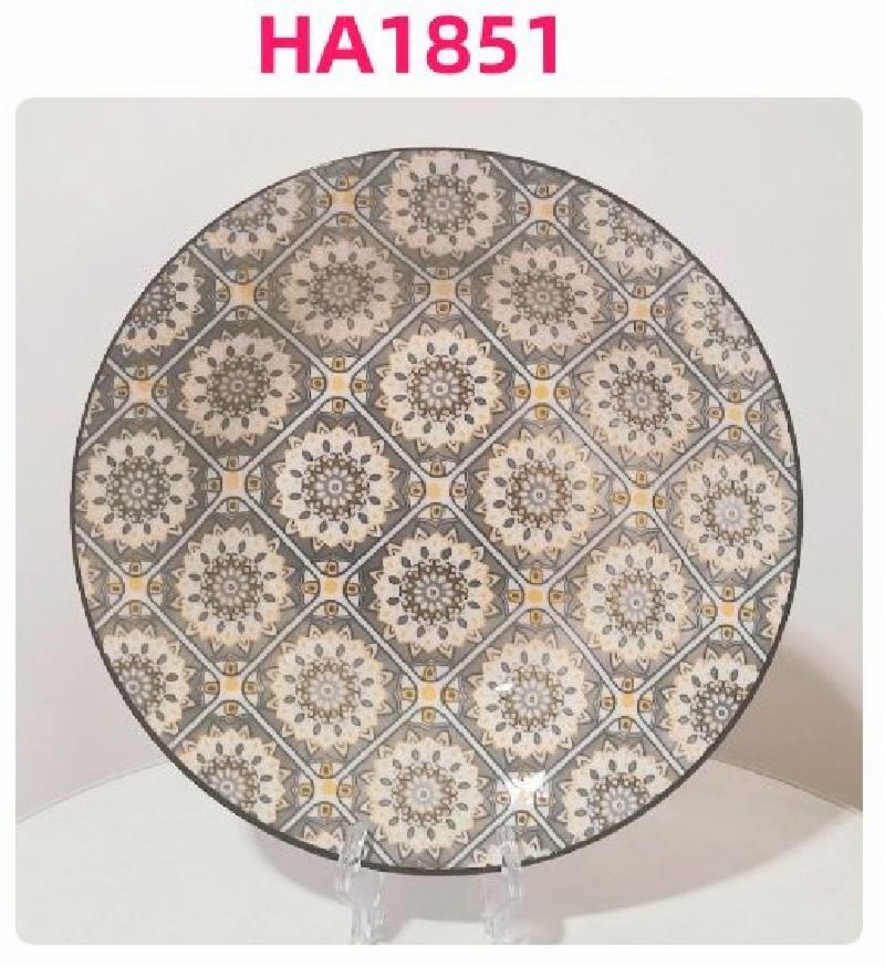 Piring Keramik 9.2"in HA 1851 (48pcs)
