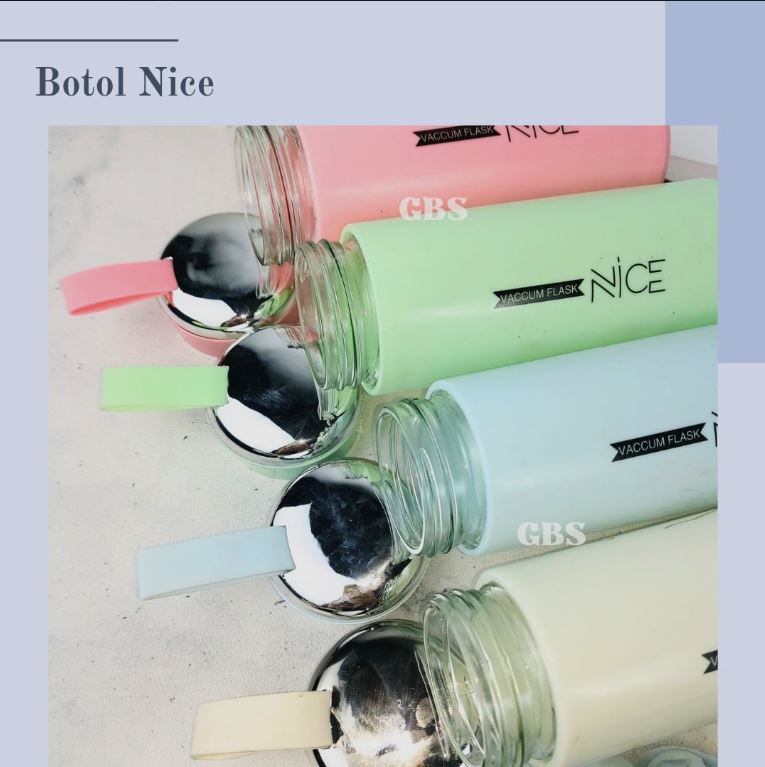 Botol Kaca Nice (80pcs)