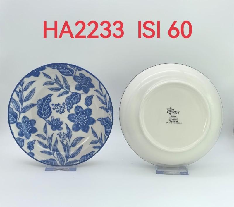 Piring Keramik 8"in HA2233 (60pcs)