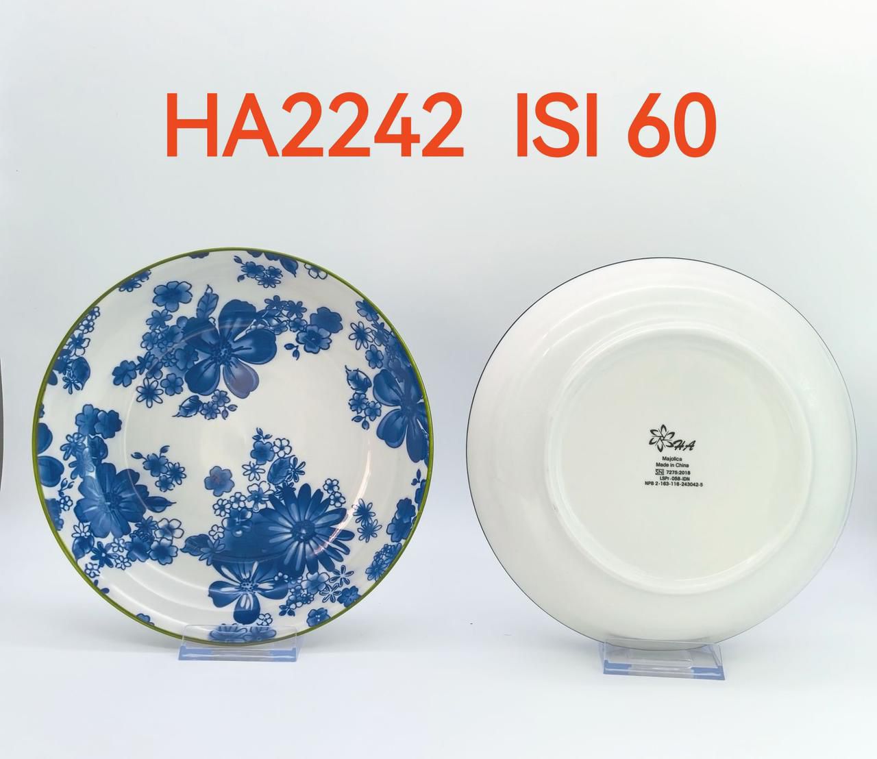 Piring Keramik 8"in HA2242(60pcs)