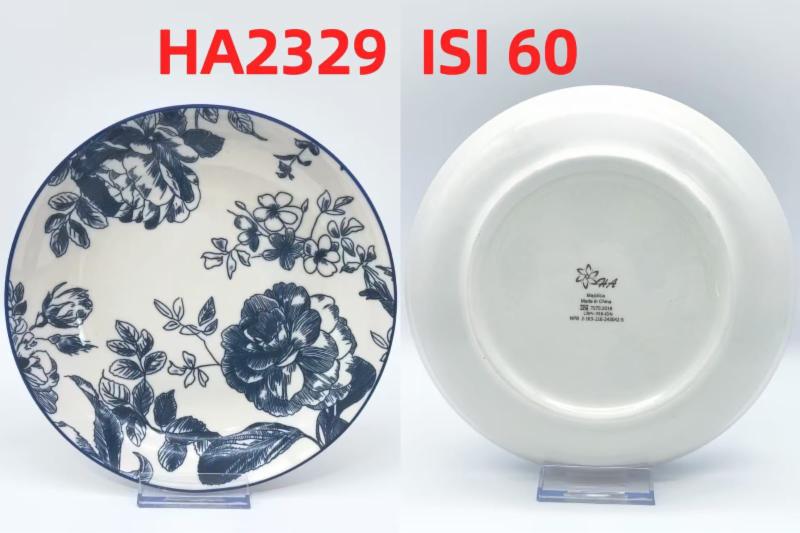 Piring Keramik 8"in HA 2329 (60pcs)