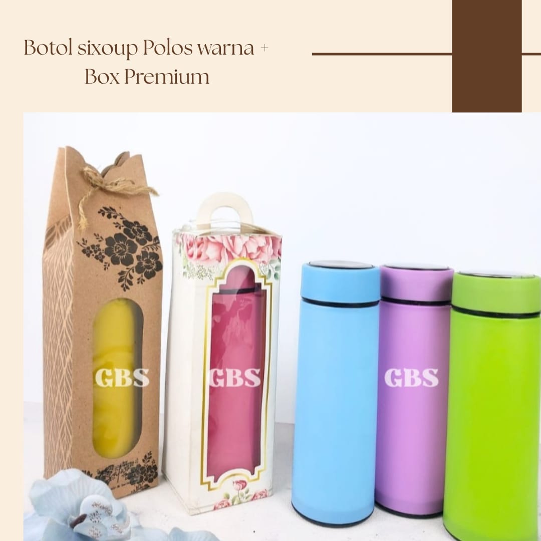 Botol Polos Warna (80pcs)