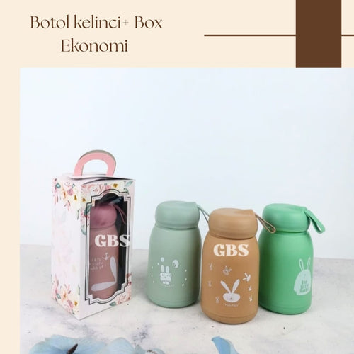 Botol Kelinci Kaca NON box (80pcs)