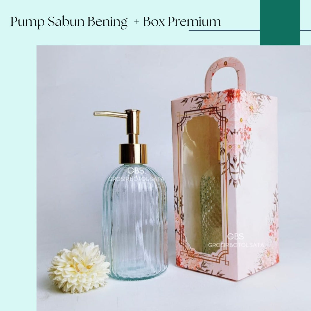 Botol Pump Sabun Bening (48pcs)