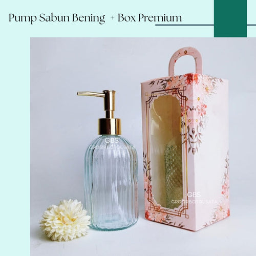Botol Pump Sabun Bening (48pcs)