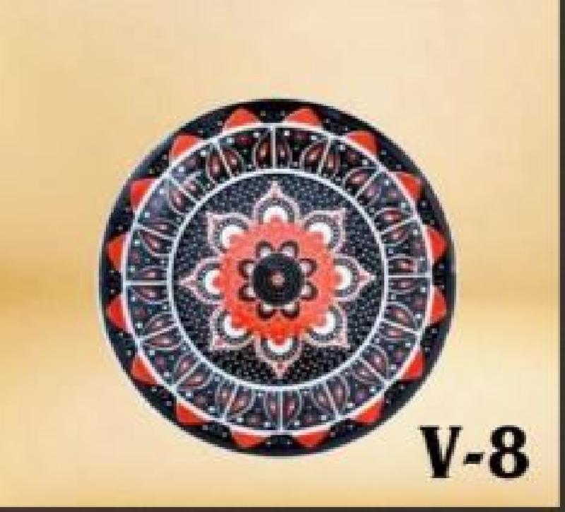 Piring Keramik 8"in V-8 (72pcs)