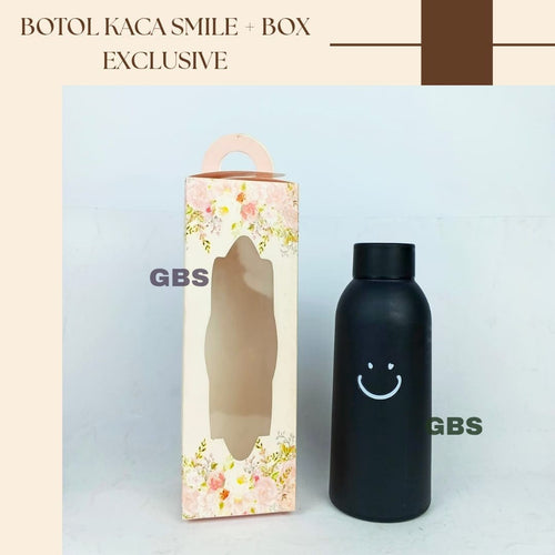 Botol Smile Kaca NON Box (80pcs)