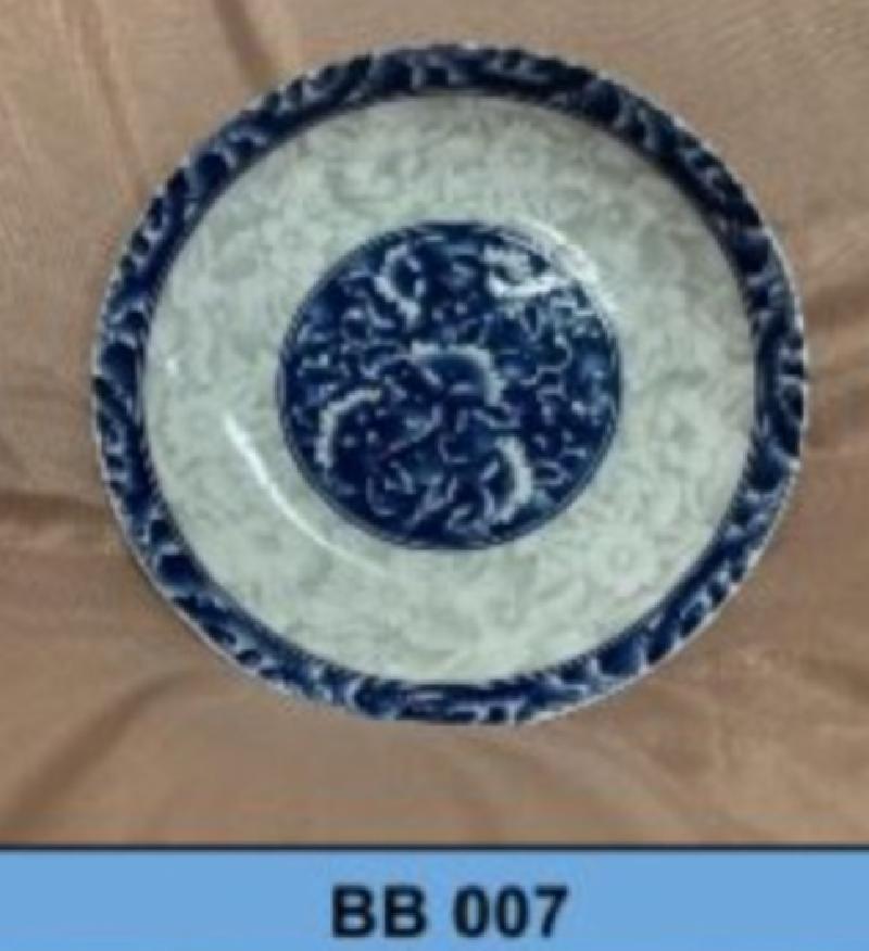Piring Keramik 8"in NA-BB007 (60pcs)