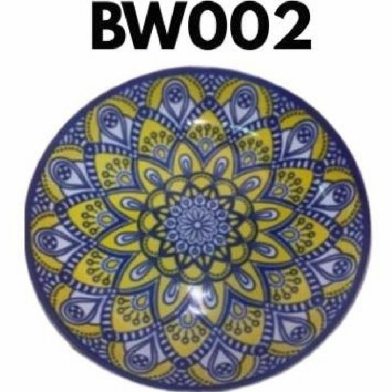 Piring Keramik 8"in NA-BW002 (60pcs)
