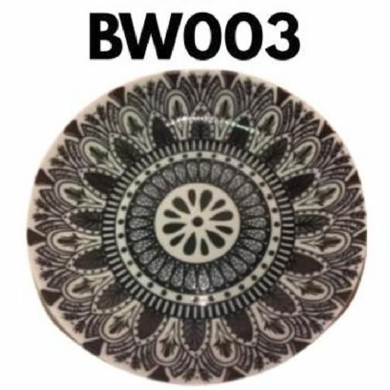 Piring Keramik 8"in NA-BW003 (60pcs)
