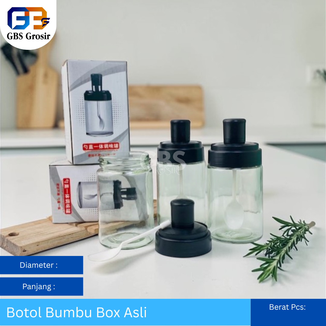 Botol Bumbu Box Asli (90pcs)