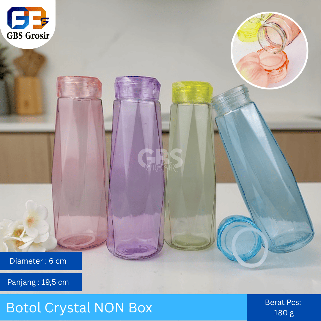 Botol Crystal NON Box (100pcs)