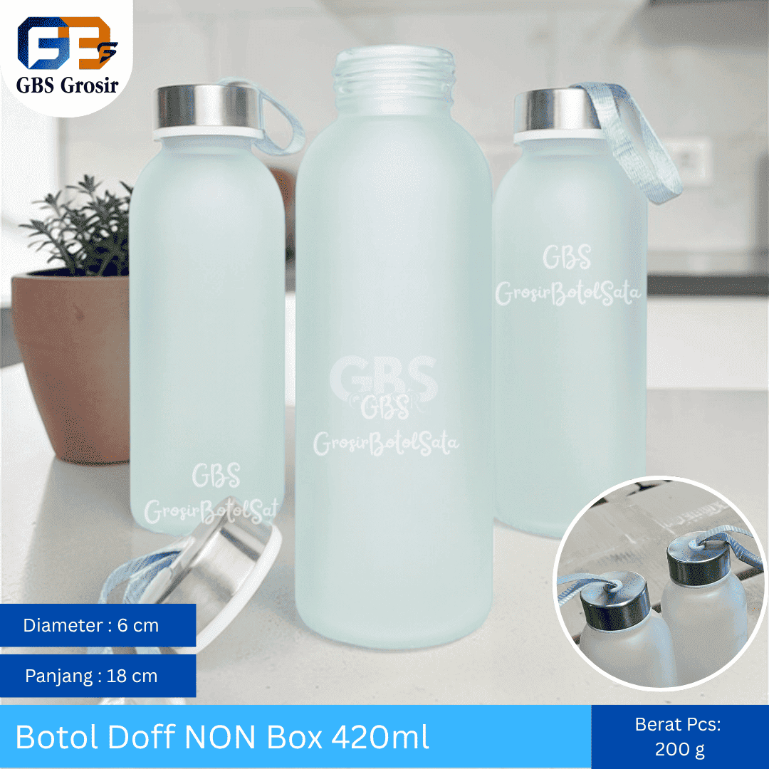 Botol Doff NON Box 420ml (80pcs)