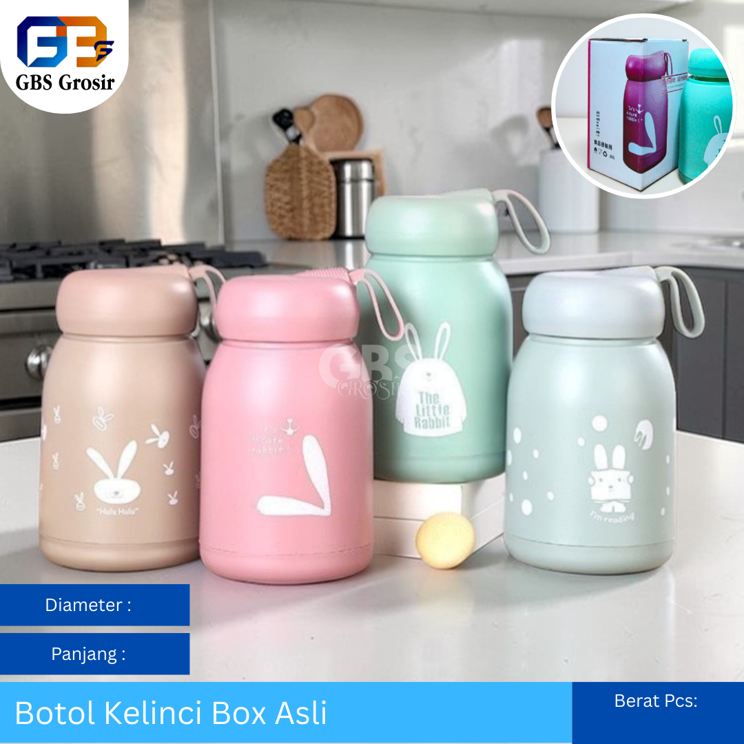 Botol Kelinci Box Asli (80pcs)