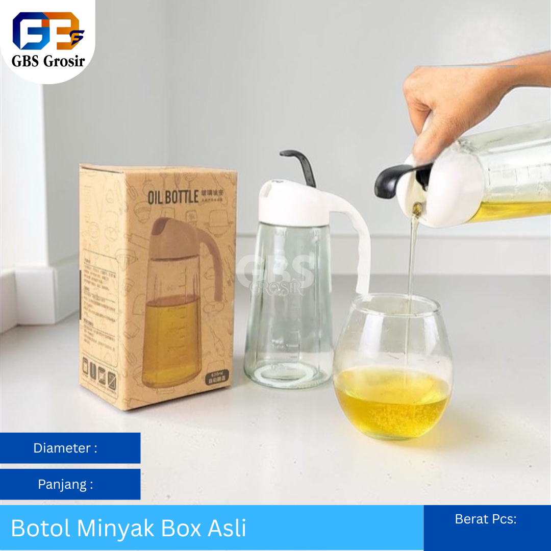 Botol Minyak Box Asli (50pcs)