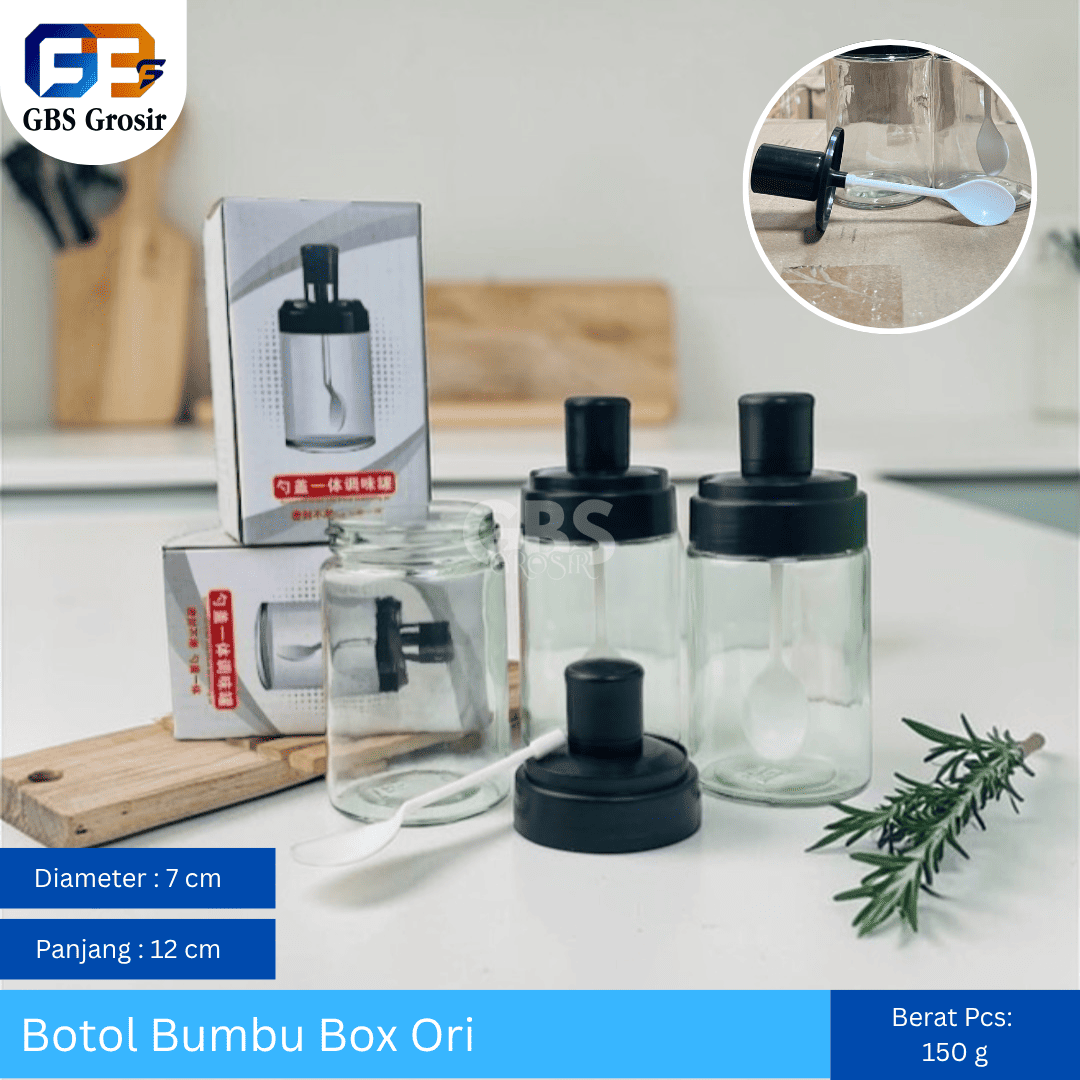 Botol Bumbu Box Ori (90pcs)