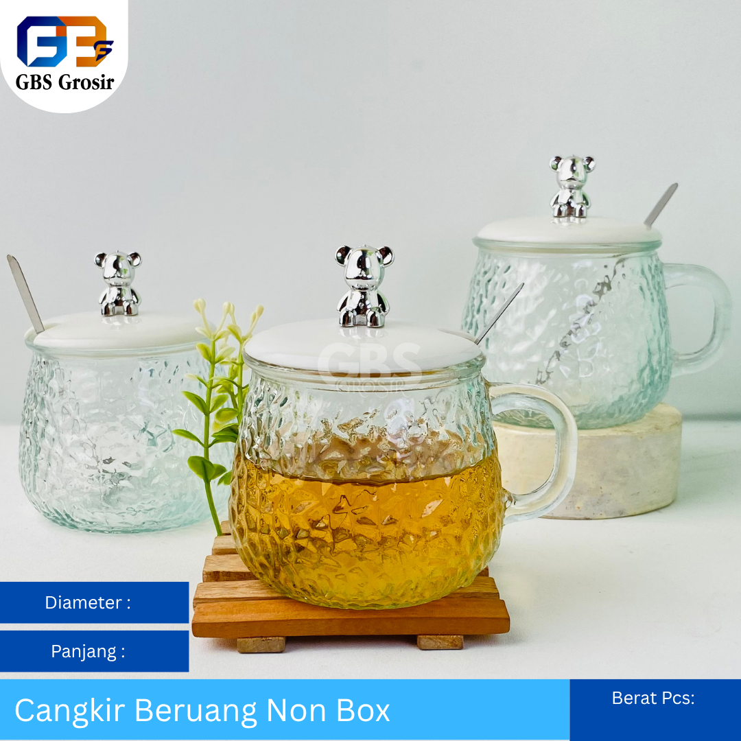 Cangkir Beruang Non Box (80pcs)