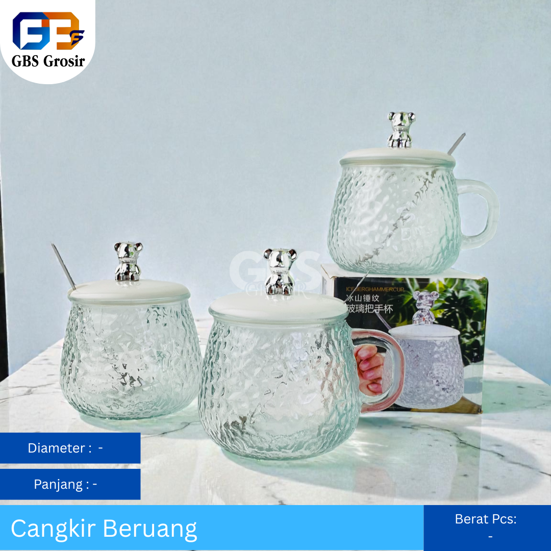 Cangkir Beruang Box Besar 350 ml (80pcs)