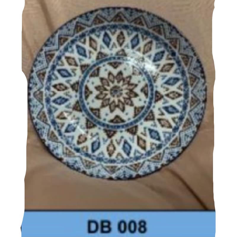 Piring Keramik 8"in NA-DB008 (60pcs)