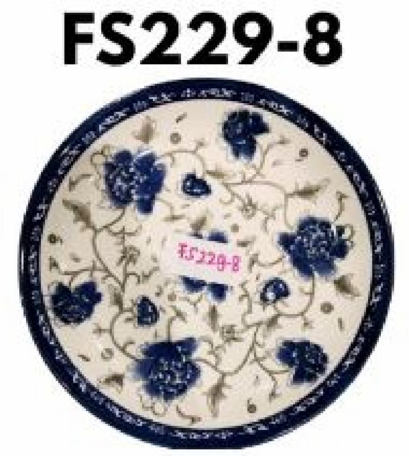 Piring Keramik 8"in FS229-8 (60pcs)