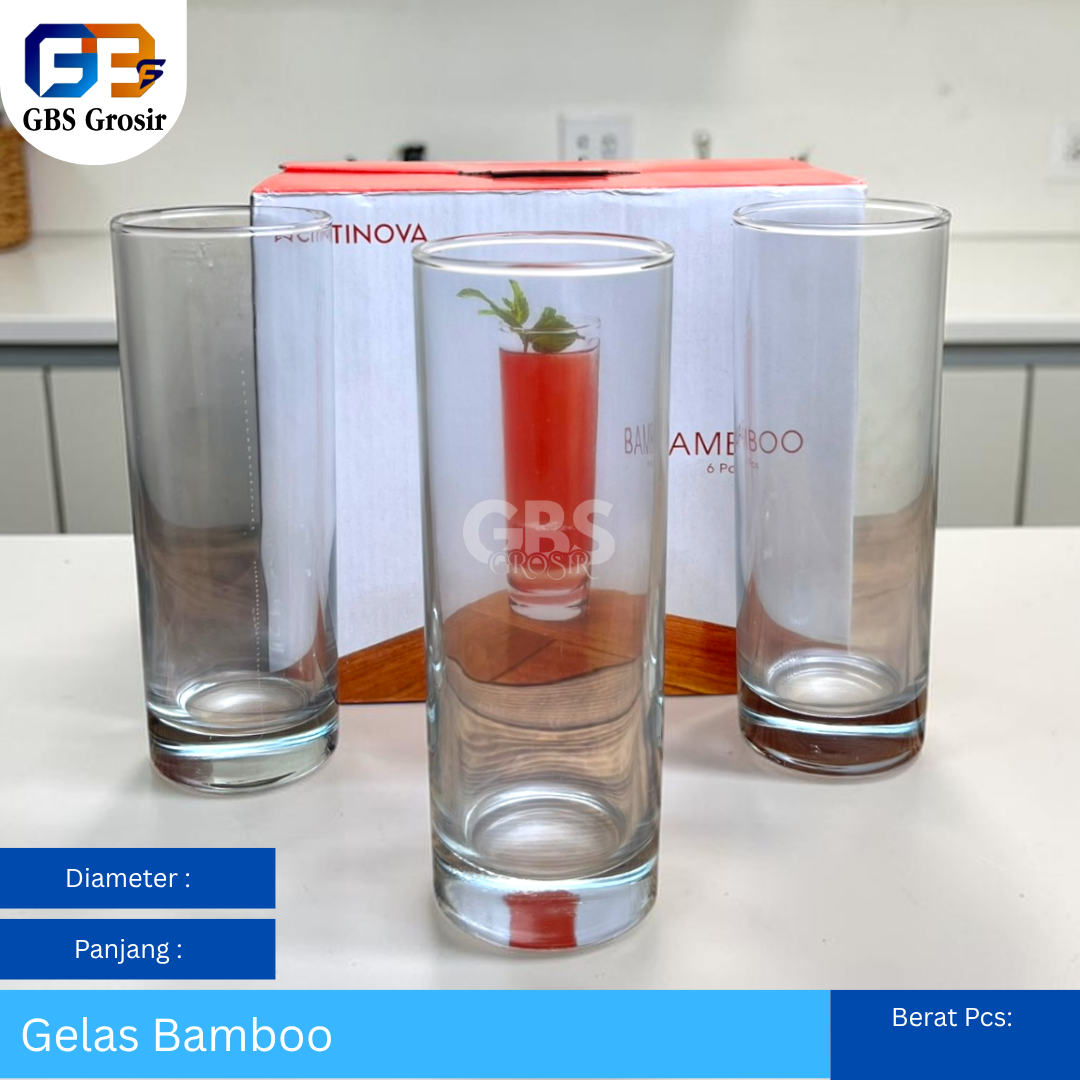 Gelas Bamboo (48pcs)
