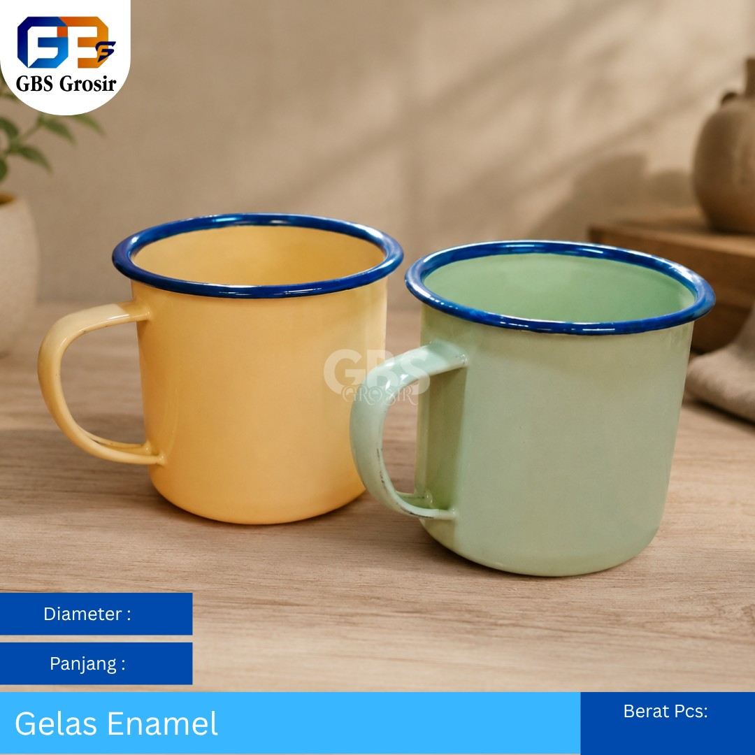 Gelas Enamel (240pcs)
