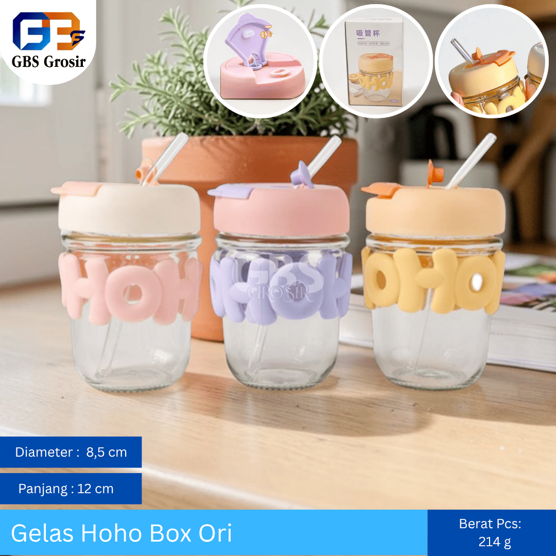 Gelas Hoho Box Ori (70pcs)