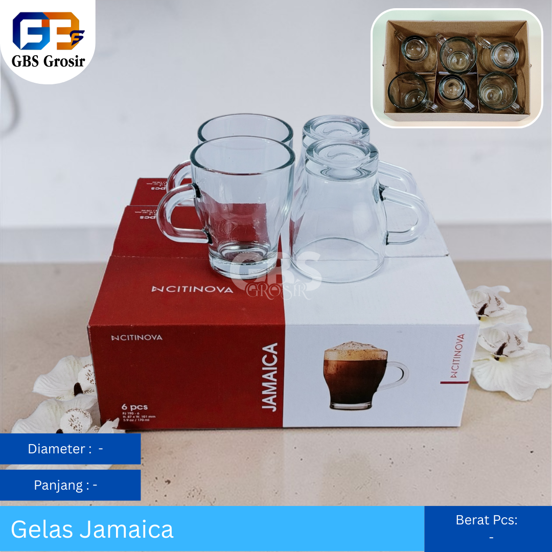 Gelas Jamaica (48pcs)