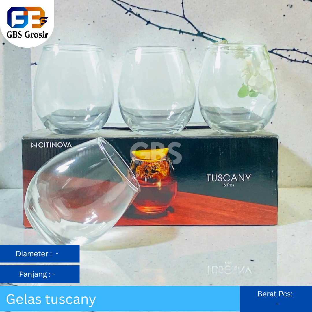 Gelas Tuscany (48pcs)