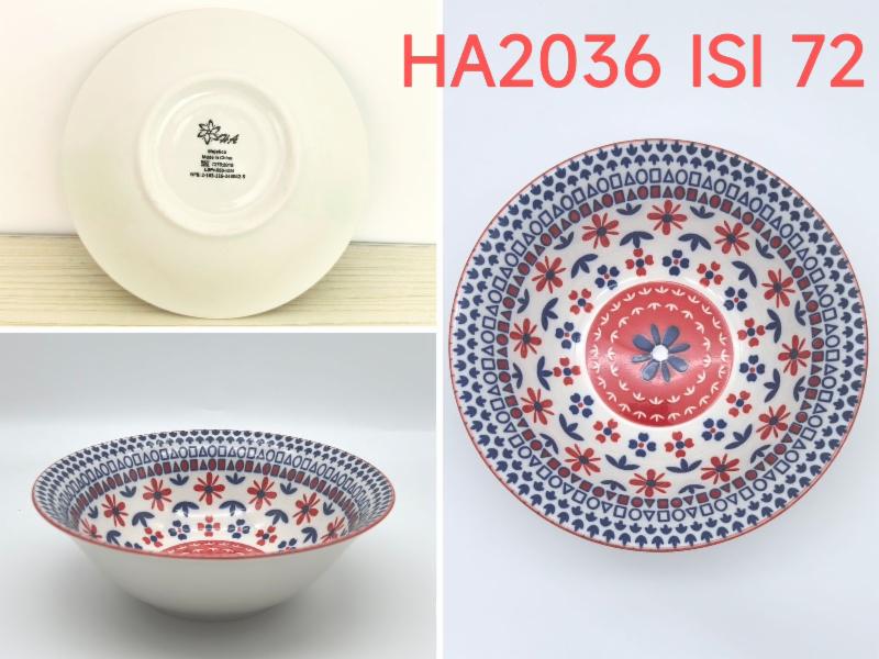 Mangkok Keramik 7'n HA2036 (72pcs)
