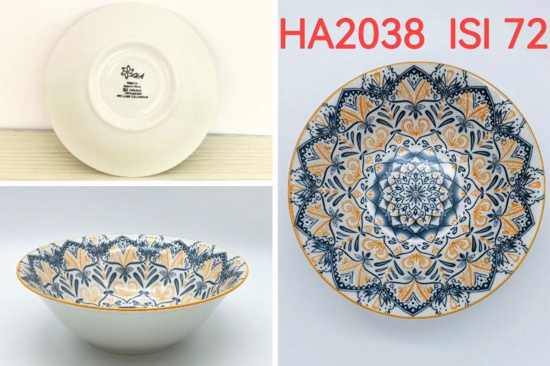 Mangkok Keramik 7'n HA2038 (72pcs)