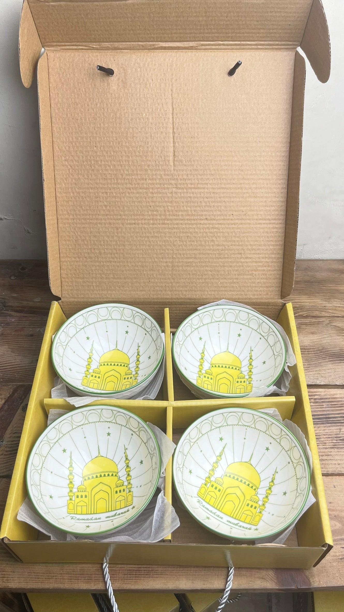 Mangkok Japanese isi 4 NA LEBARAN (24pcs)