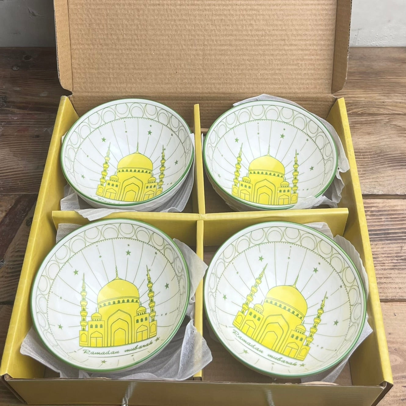 Mangkok Japanese isi 4 NA LEBARAN (24pcs)