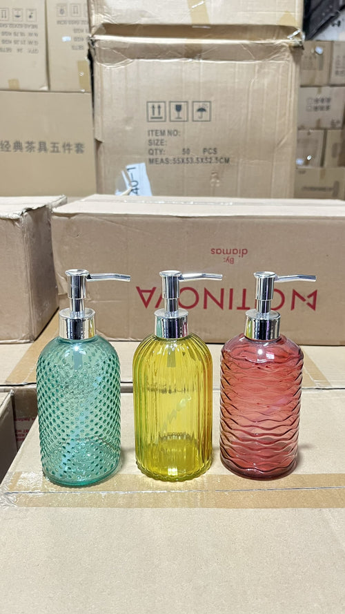 Botol Pump Sabun Warna Biasa NON Box (48pcs)