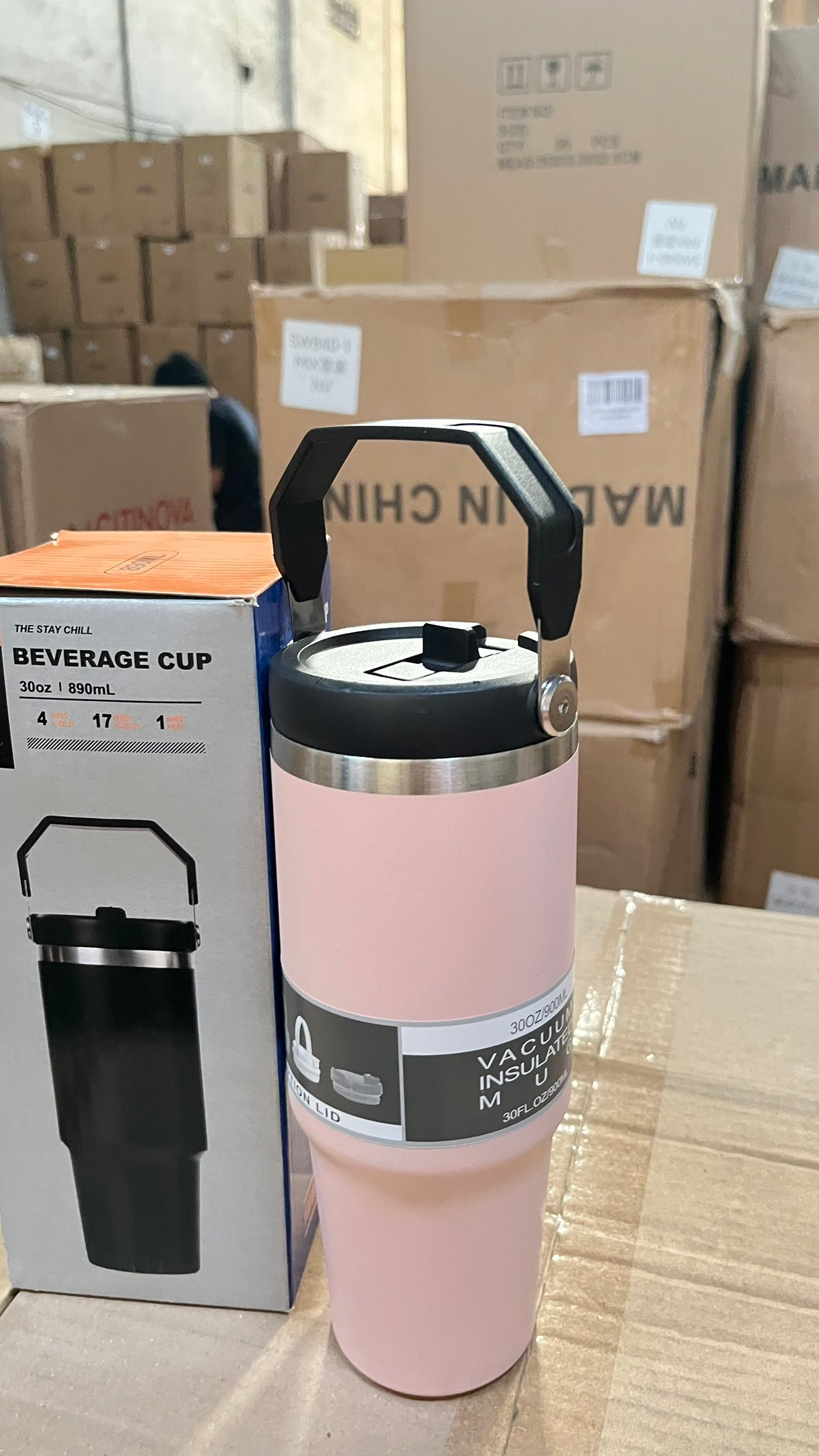 Termos Mug 900ml Pink (50pcs)