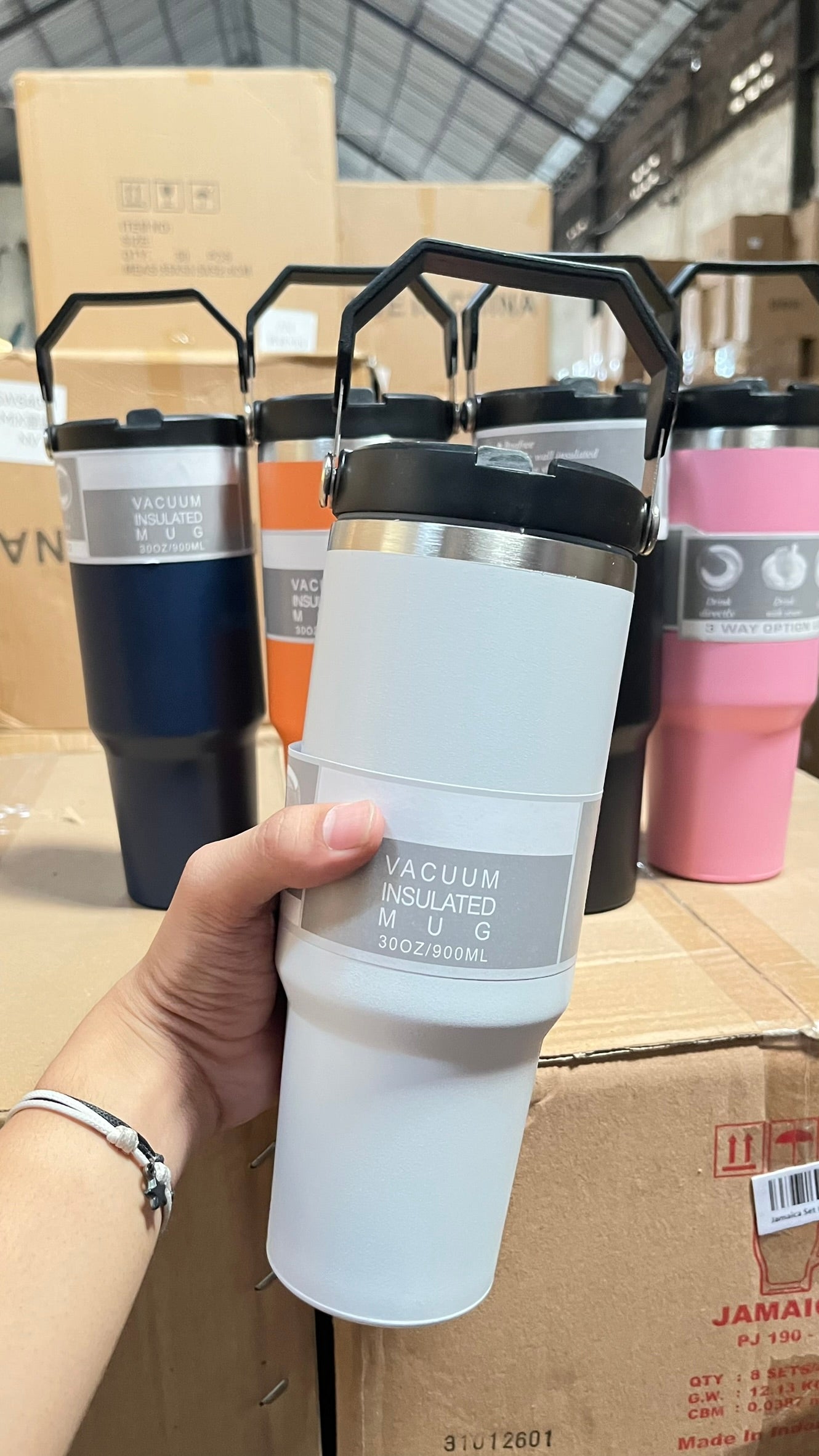 Termos Mug 900ml White (50pcs)
