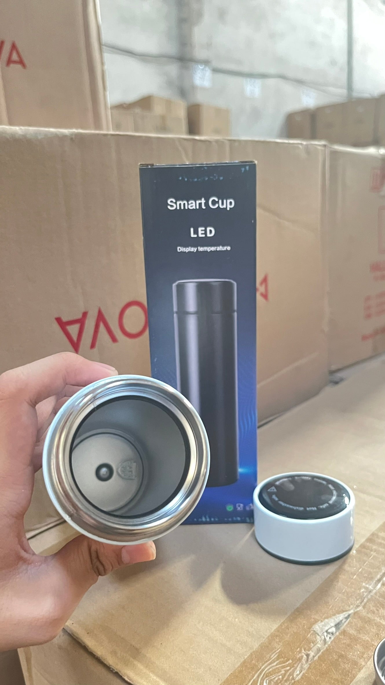 Termos Suhu Box Ori White (50pcs)