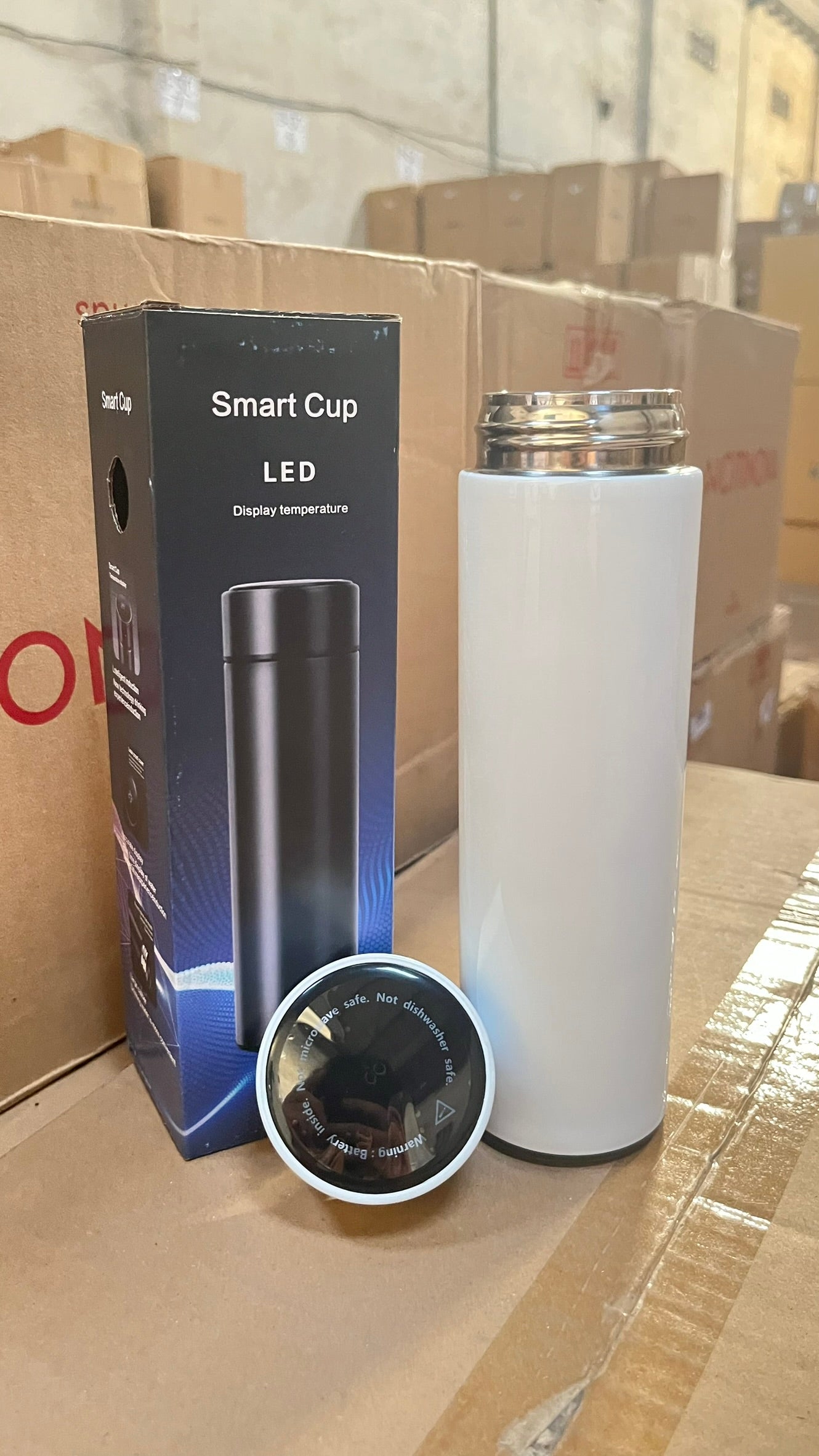 Termos Suhu Box Ori White (50pcs)