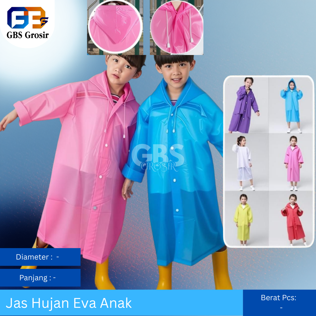 JAS HUJAN EVA ANAK (300pcs)