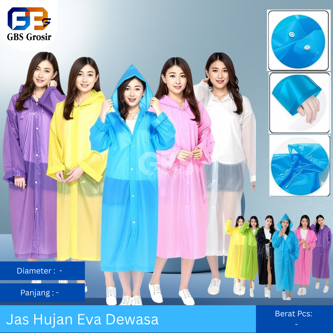 JAS HUJAN EVA DEWASA (300pcs)