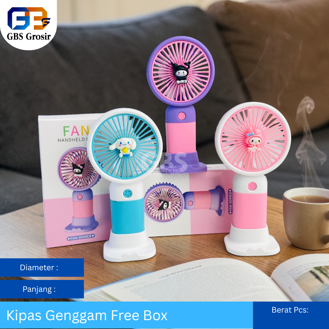 Kipas Genggam Box Ori (144pcs)