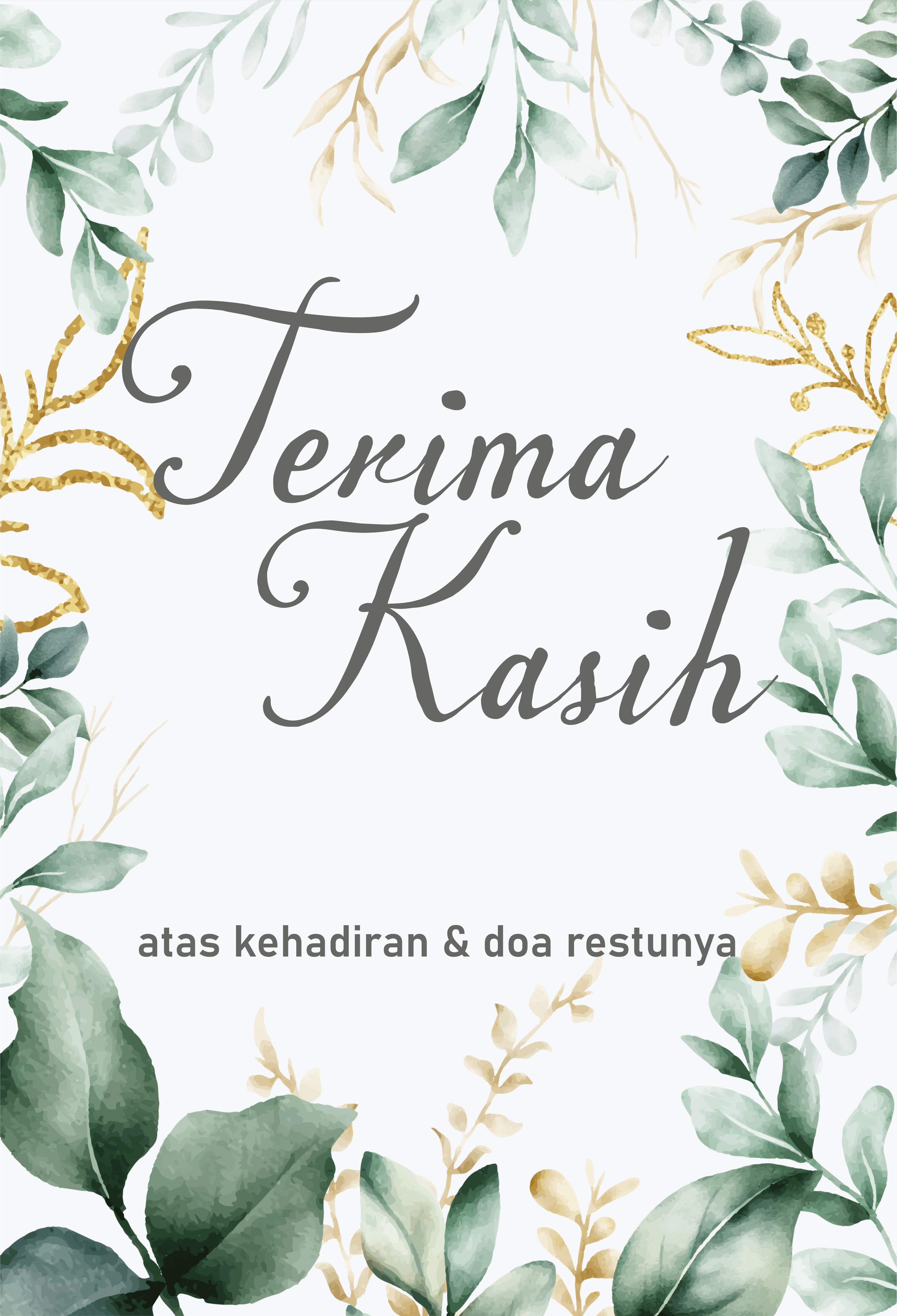 JASA CETAK Card / Kartu ucapan New (55pcs)