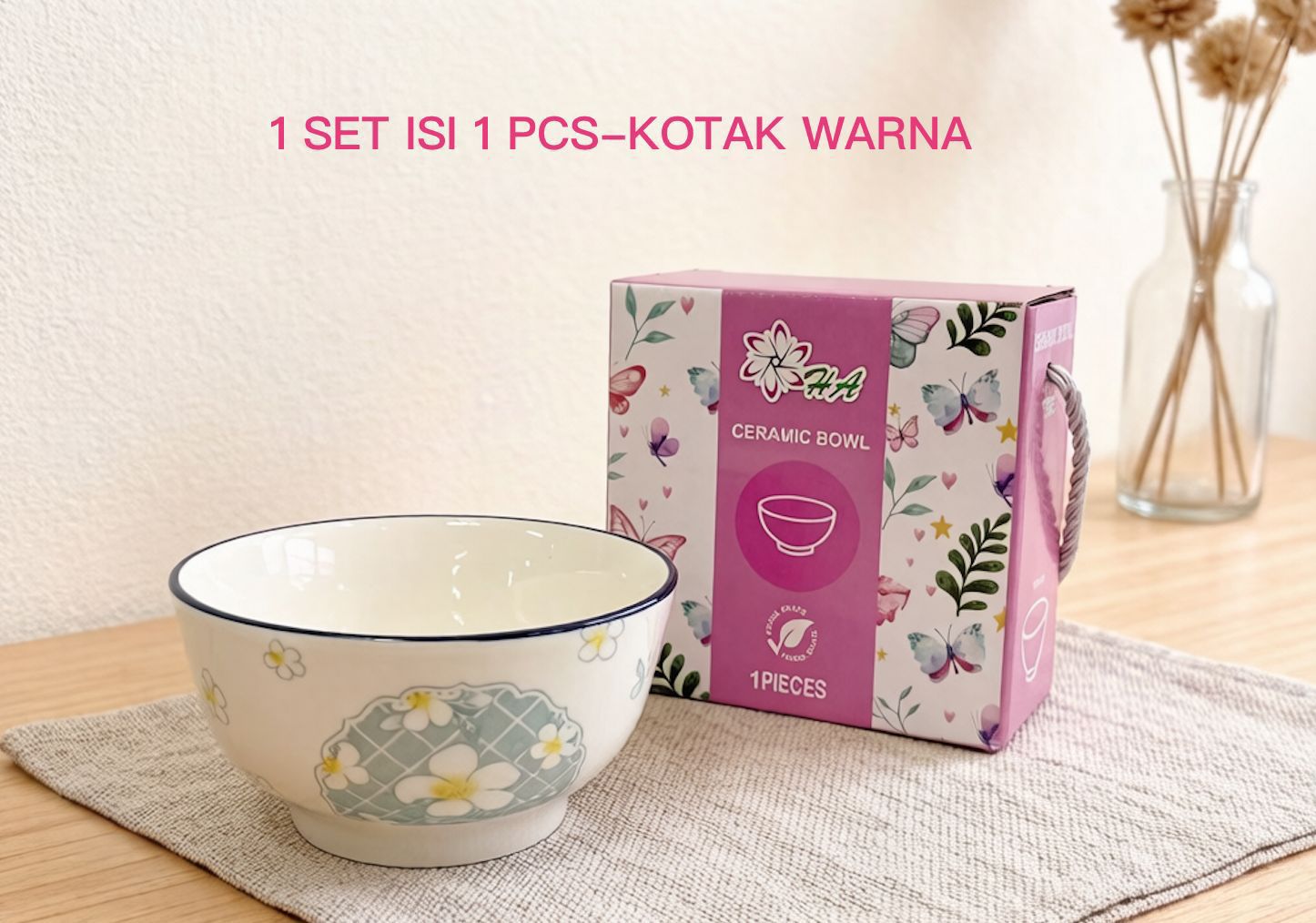 Mangkok Japanese isi 1 HA Box (40pcs)
