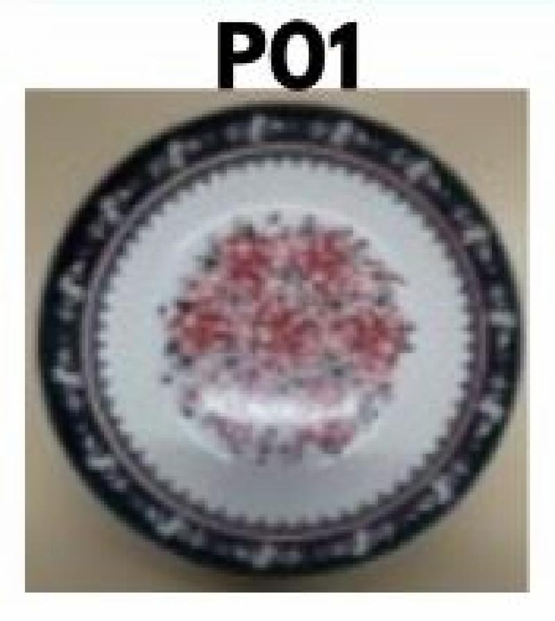 Piring Keramik 8"in NA-P001 (60pcs)