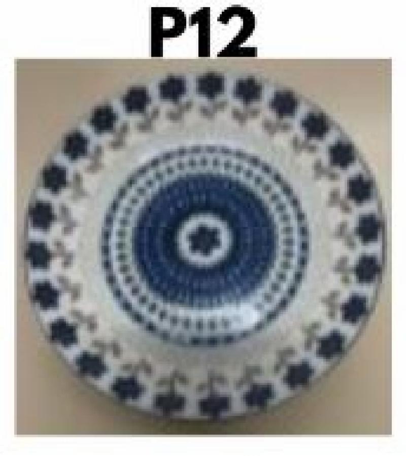 Piring Keramik 8"in NA-P012 (60pcs)