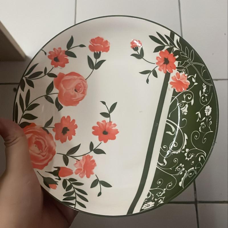 Piring Keramik 8"in NA-P013 (60pcs)