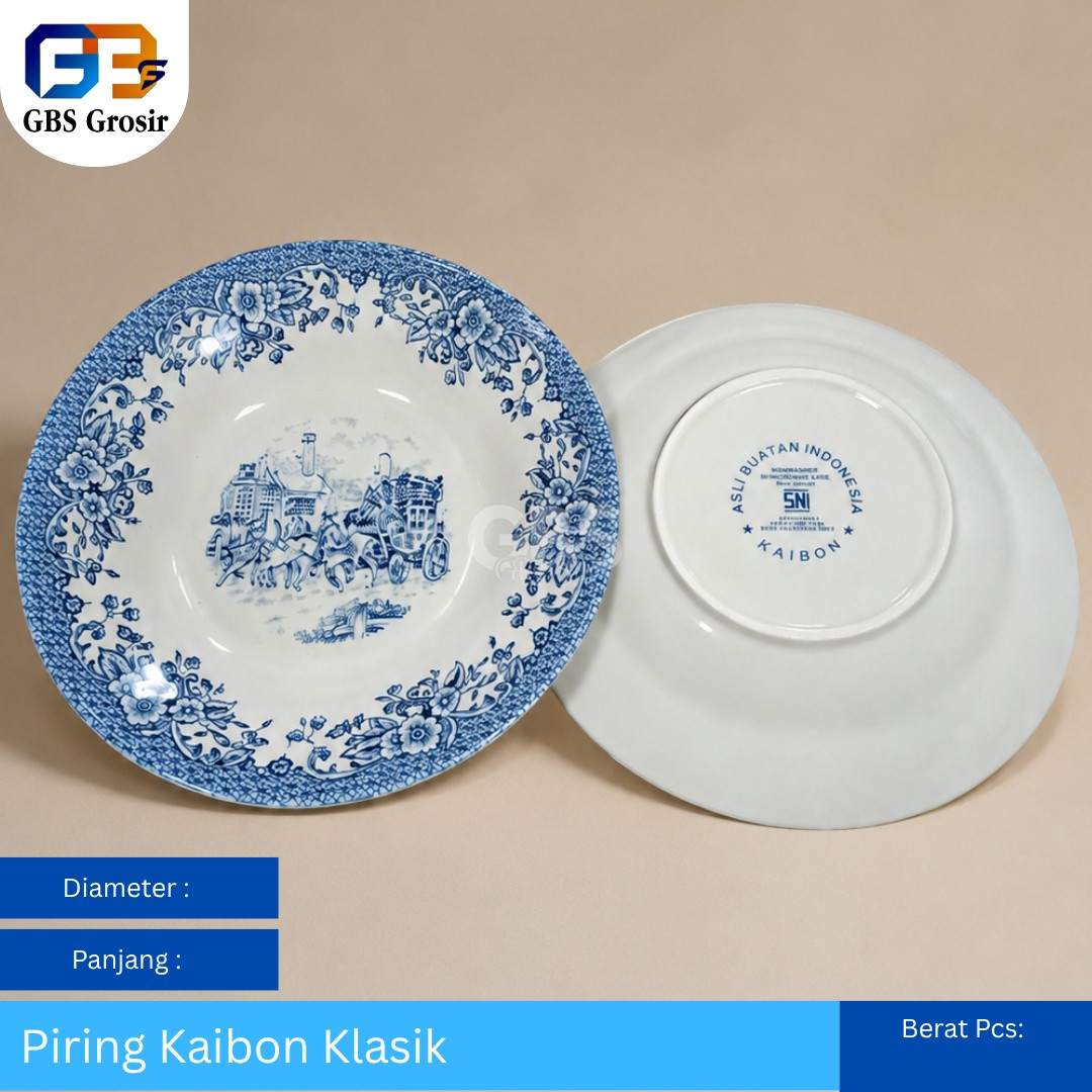 Piring Kaibon Klasik (72pcs)