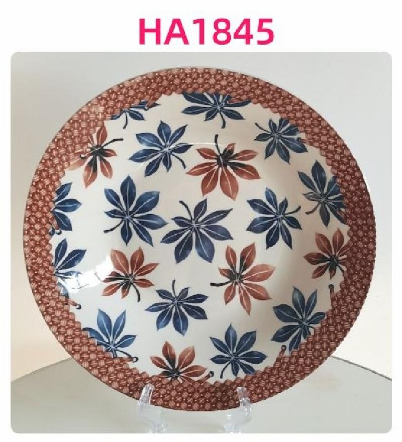 Piring Keramik 9.2"in HA 1845 (48pcs)